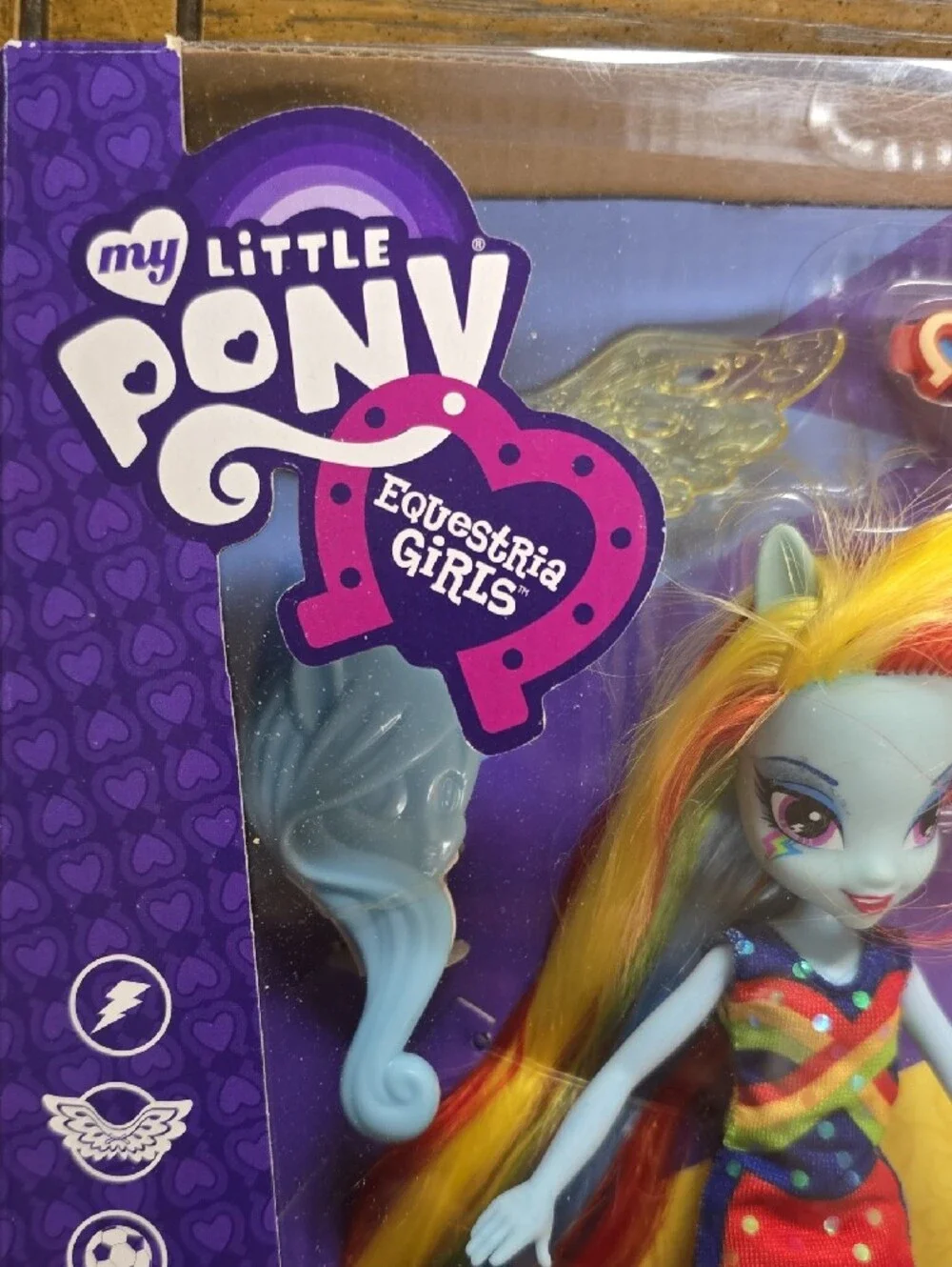 My Little Pony Equestria Girls Rainbow Dash Doll - 2013 Rainbow Hair